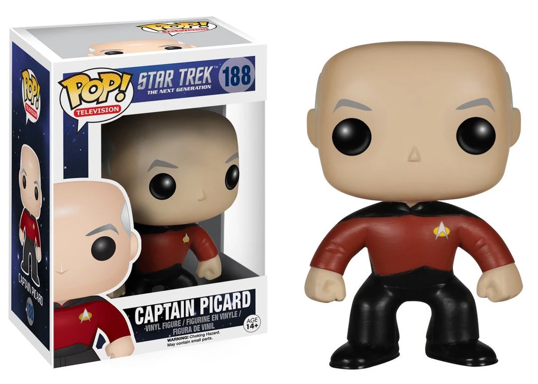 Funko Pops! Funko POP TV: Star Trek The Next Generation - Jean-Luc Picard Action Figure 4 Funko Pops! Funko POP TV: Star Trek The Next Generation - Jean-Luc Picard Action Figure