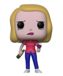 Funko Pops! Funko Pop Animation: Rick And Morty-Beth With Wine Glass Collectible Figure