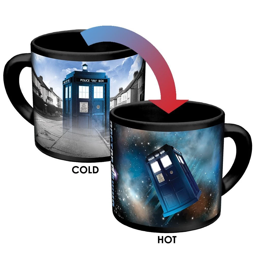 The Unemployed Philosophers Guild Dr. Who Heat Activated Mugs - Comes In A Fun Gift Box TV Series 3 The Unemployed Philosophers Guild Dr. Who Heat Activated Mugs - Comes In A Fun Gift Box TV Series