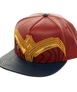 Bioworld DC Comics Wonder Woman Suit Up Applique Snapback Baseball Hat