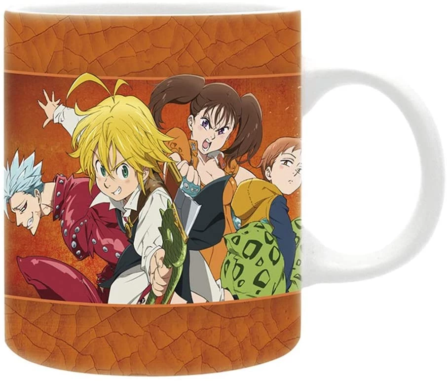 Abysse America Anime The Seven Deadly Sins - Sins Mug 11 Oz. 3 Abysse America Anime The Seven Deadly Sins - Sins Mug 11 Oz.