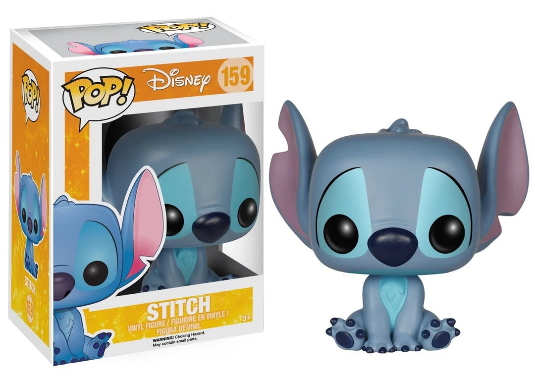 Funko Pop Disney: Lilo & Stitch - Stitch Seated Action Figure Funko Pops! 3 Funko Pop Disney: Lilo & Stitch - Stitch Seated Action Figure Funko Pops!