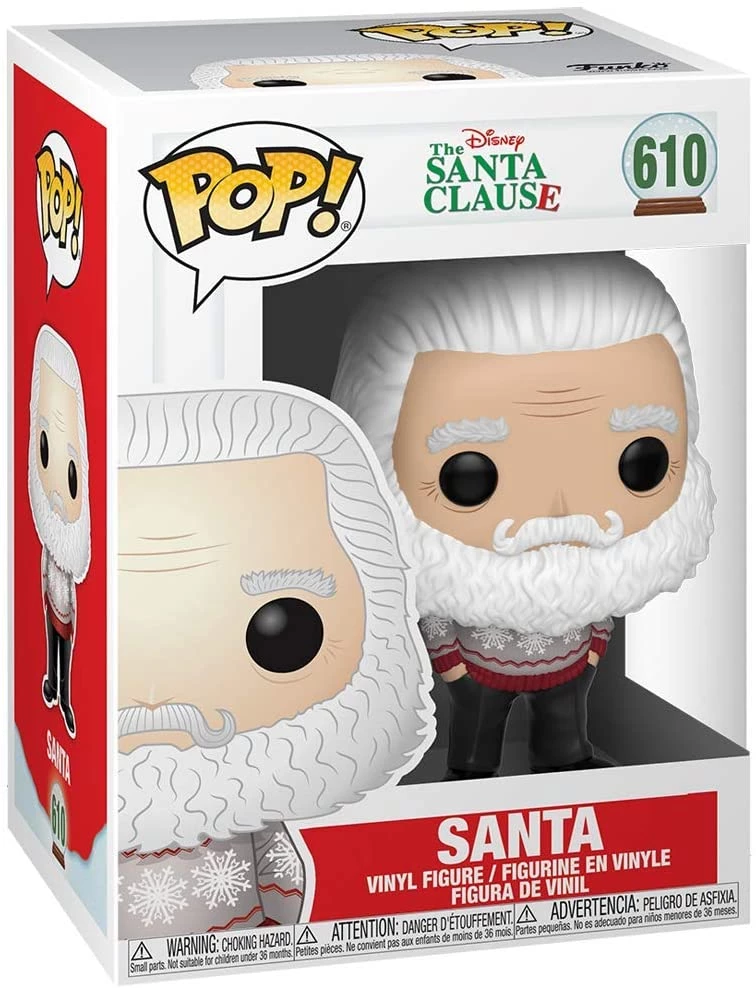 Funko Pops! Funko Disney: Santa Clause - Santa 4 Funko Pops! Funko Disney: Santa Clause - Santa
