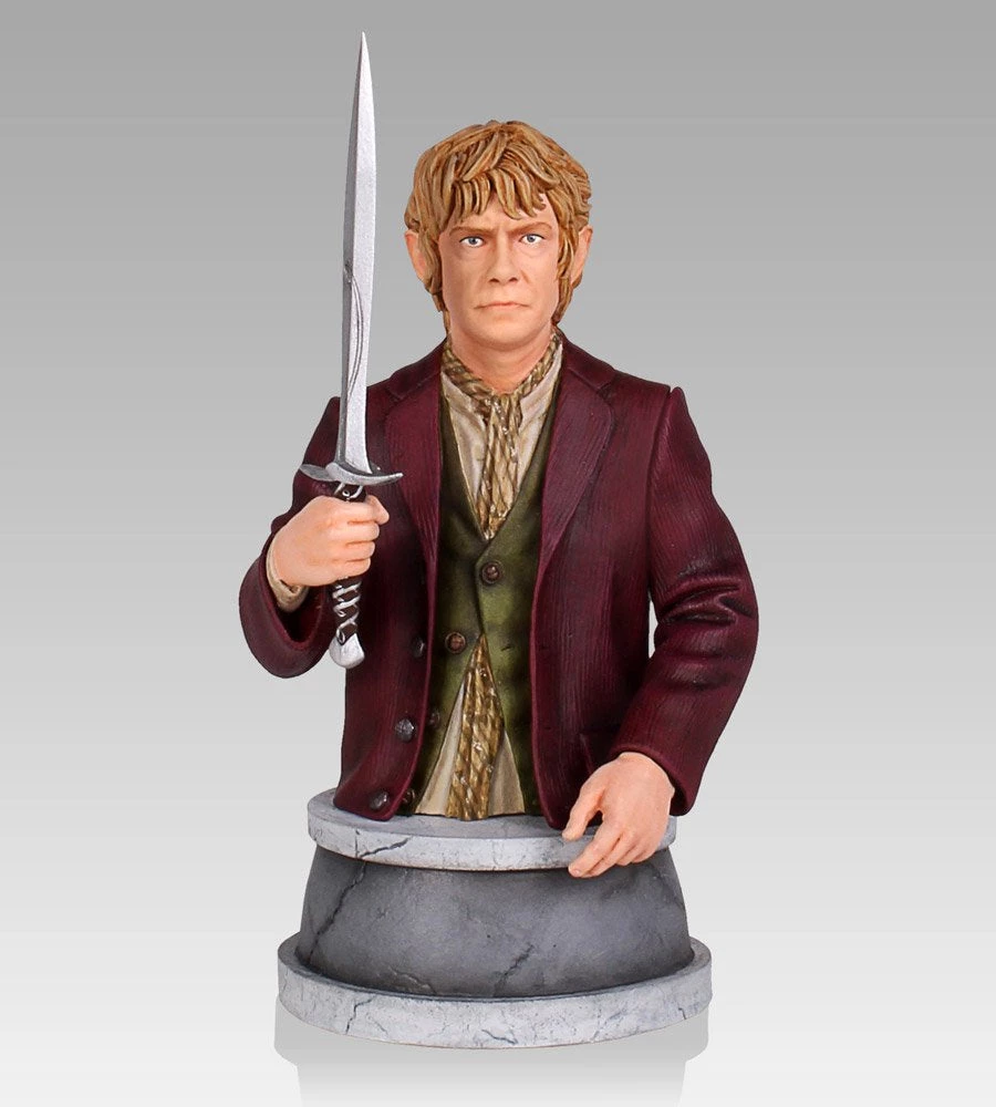 Gentle Giant The Hobbit Bilbo Baggins Mini Bust Movies 3 Gentle Giant The Hobbit Bilbo Baggins Mini Bust Movies