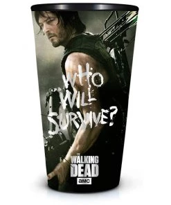 JUST FUNKY The Walking Dead Who Will Survive Daryl Pint Glass