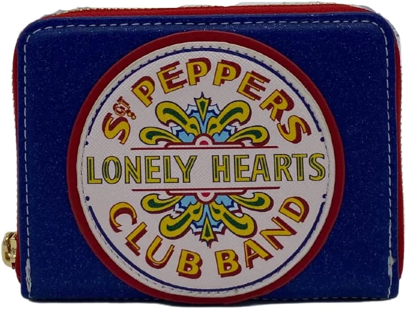 Loungefly The Beatles Sgt Peppers Lonely Hearts Club Band Zip Around Wallet 3 Loungefly The Beatles Sgt Peppers Lonely Hearts Club Band Zip Around Wallet