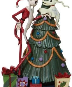 Enesco Disney Nightmare Before Christmas Decking The Halls Figurine