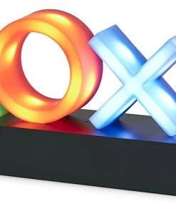 Paladone PlayStation Icons Light- Music Reactive Game Room Lighting Home Decor & Posters