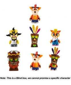 NECA Crash Bandicoot - Vinyl Mini Series Blind Box Video Games