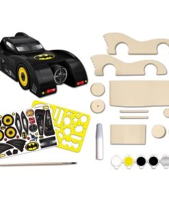 Monogram Batman Batmobile Wood Paint Set