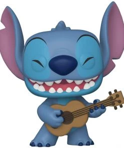 Funko Pops! Funko POP Disney: Lilo & Stitch- Stitch W/Ukelele