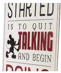 Disney Open Road Brands Mickey Mouse Embossed Metal Sign 9 Disney Open Road Brands Mickey Mouse Embossed Metal Sign