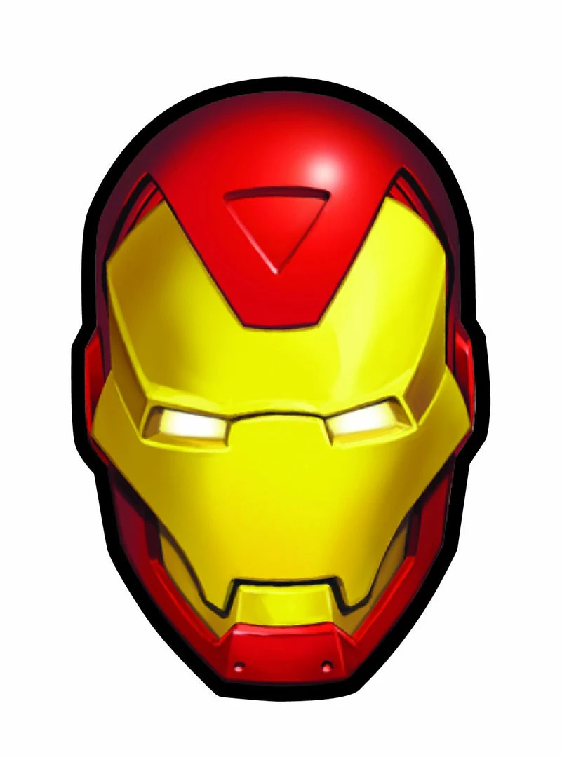 Monogram Marvel Iron Man Holographic Face Magnet 3 Monogram Marvel Iron Man Holographic Face Magnet