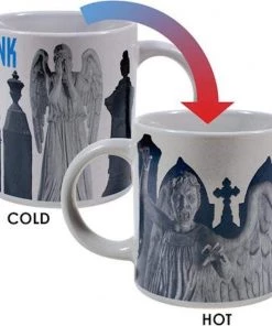 The Unemployed Philosophers Guild Dr. Who Heat Activated Mugs - Comes In A Fun Gift Box TV Series