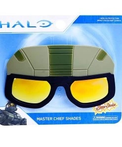SunStaches Video Games Halo - Master Chief Costume Sunglasses