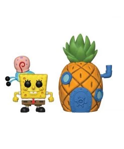 Funko SpongeBob S3 - SpongeBob W/ Pineapple POP Town Vinyl Figure Funko Pops!