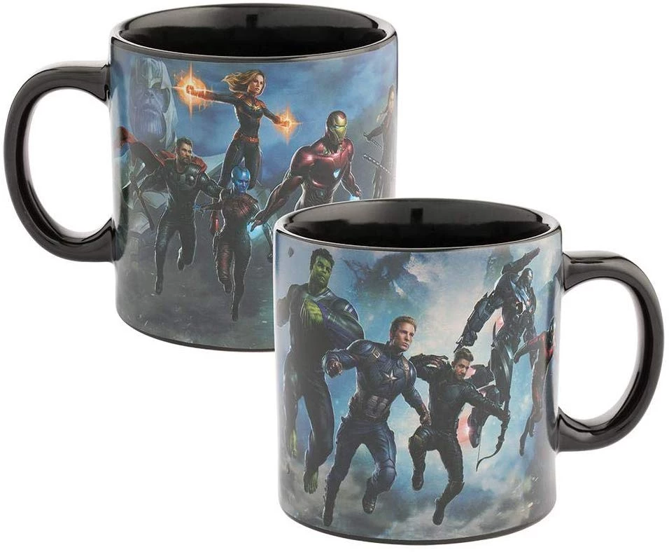 Vandor Marvel Avengers: Endgame 20 Oz. Heat Reactive Ceramic Mug 3 Vandor Marvel Avengers: Endgame 20 Oz. Heat Reactive Ceramic Mug