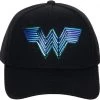 Bioworld Wonder Woman Metallic Logo Hat