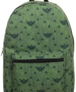 Bioworld Video Games Legenda Of Zelda Backpack Black Accents Of The Zelda Logo
