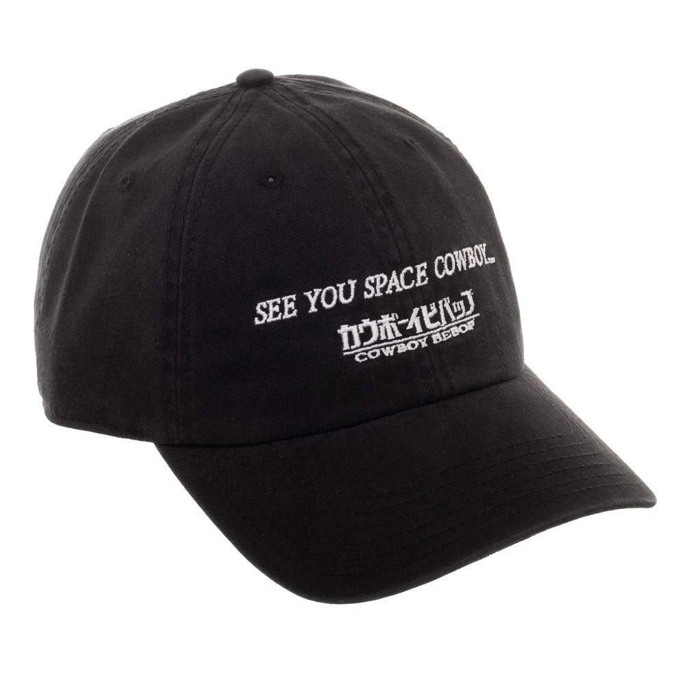 Bioworld Anime Cowboy Bebop - See You Space Cowboy Dad Cap Hat 5 Bioworld Anime Cowboy Bebop - See You Space Cowboy Dad Cap Hat