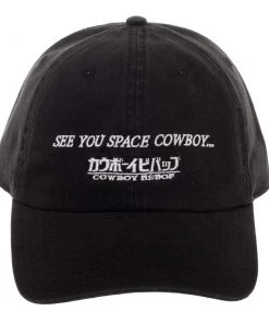 Bioworld Anime Cowboy Bebop - See You Space Cowboy Dad Cap Hat