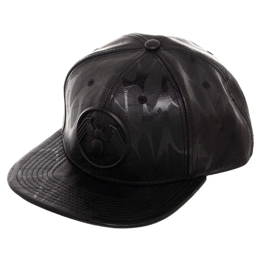 Bioworld Marvel Venom Metal Logo Gel Print Snapback Cap 3 Bioworld Marvel Venom Metal Logo Gel Print Snapback Cap