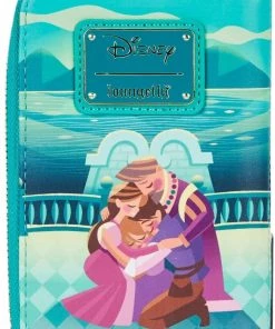 Loungefly Tangled Rapunzel Castle Glow In The Dark Zip Around Wallet 8 Loungefly Tangled Rapunzel Castle Glow In The Dark Zip Around Wallet