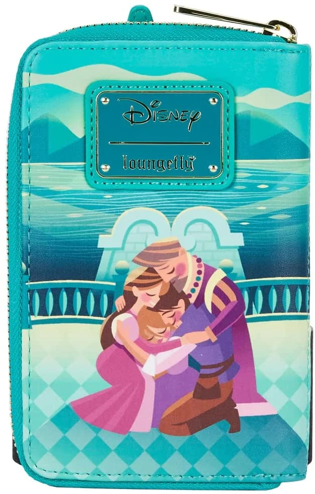 Loungefly Tangled Rapunzel Castle Glow In The Dark Zip Around Wallet 5 Loungefly Tangled Rapunzel Castle Glow In The Dark Zip Around Wallet
