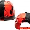 Bioworld DC Comics Harley Quinn PU Suit Up W/Applique Diamonds Baseball Cap Snapback