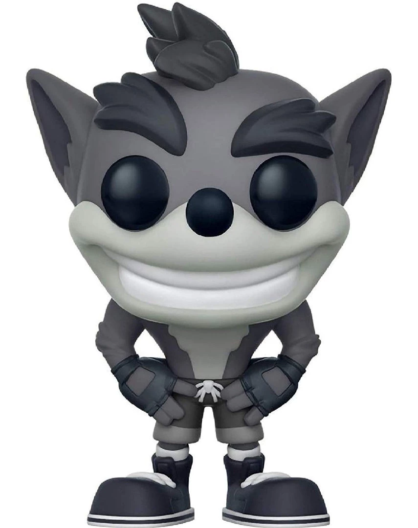 Funko Pops! Funko Pop! Games: Crash Bandicoot - Crash Bandicoot CHASE Black & White Variant Vinyl Figure (Bundled With Pop BOX PROTECTOR CASE) 3 Funko Pops! Funko Pop! Games: Crash Bandicoot - Crash Bandicoot CHASE Black & White Variant Vinyl Figure (Bundled With Pop BOX PROTECTOR CASE)