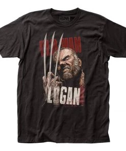 Impact Wolverine Old Man Logan Adult Fitted Jersey T-Shirt Tee Marvel