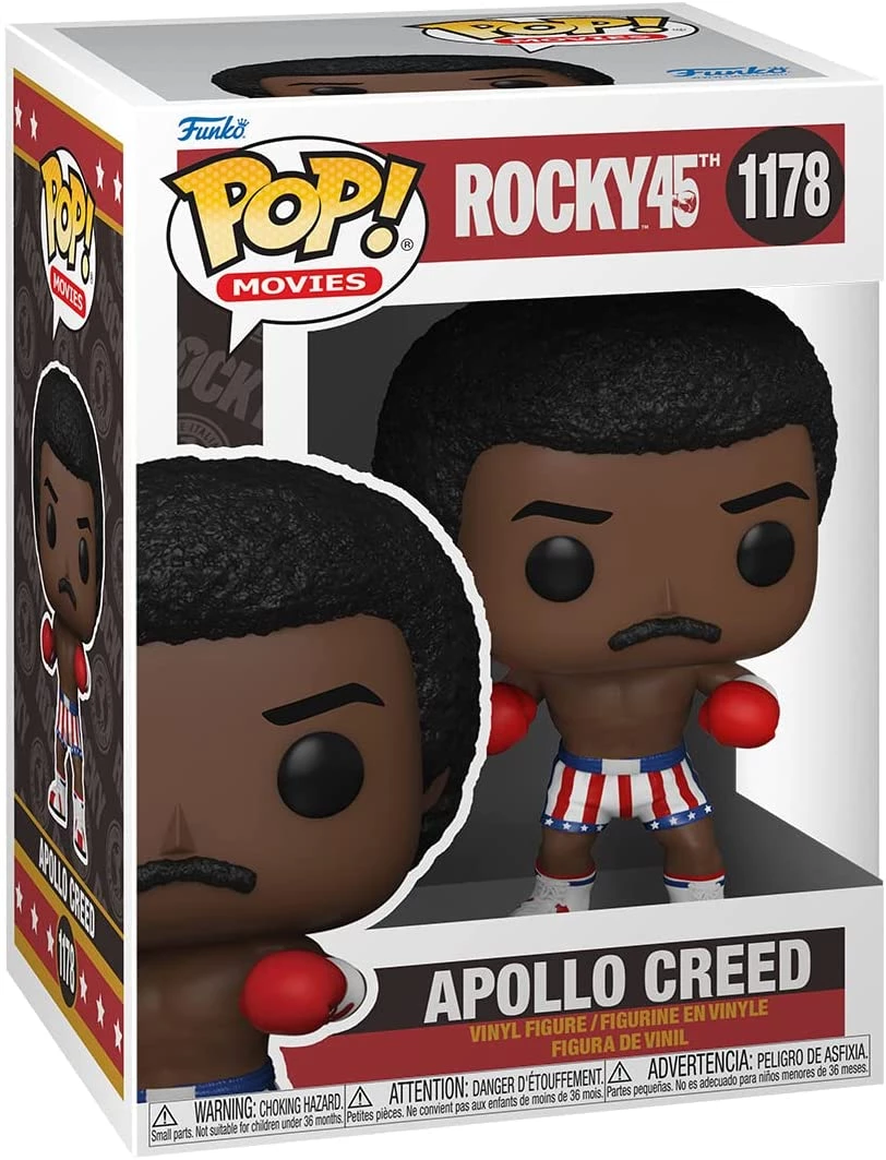 Funko POP! Movies: Rocky 45th Anniversary - Apollo Creed 5 Funko POP! Movies: Rocky 45th Anniversary - Apollo Creed