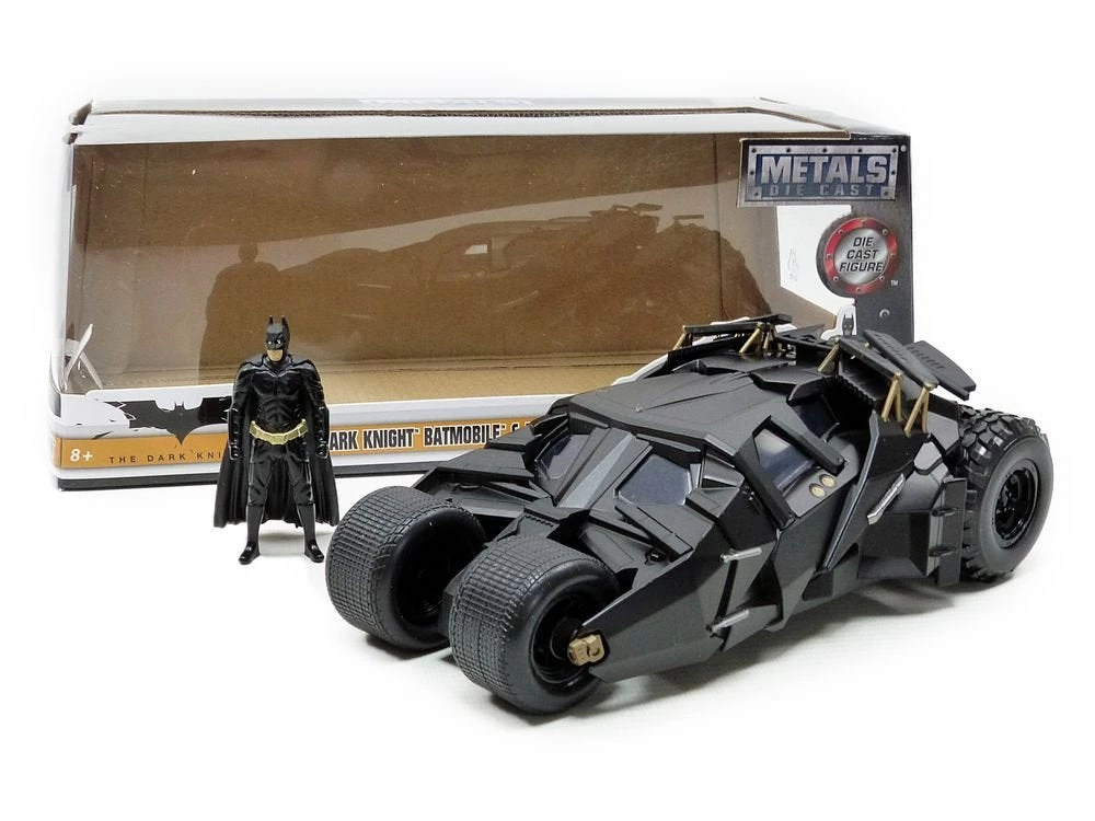 Toy Wonders Jada Toys Boys Metals 1:24 2008 Batmobile With Figure (2 Piece) 9 Toy Wonders Jada Toys Boys Metals 1:24 2008 Batmobile With Figure (2 Piece)