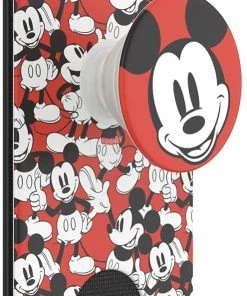 Pop Socket Mickey And Minnie Mouse PopSockets PopWallet: Mickey Classic Pattern