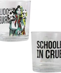 Bioworld Disney Villains 10 Oz. Glass Set Of 4