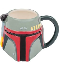 Disney Vandor Star Wars Boba Fett 20 Ounce Ceramic Sculpted Mug