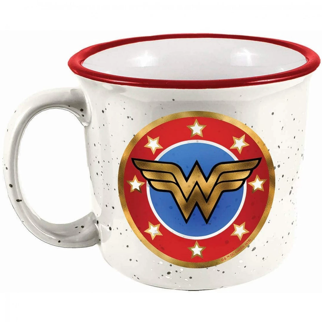 Spoontiques Wonder Woman Camper, 14 Oz Mug 3 Spoontiques Wonder Woman Camper, 14 Oz Mug