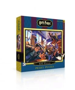 New York Puzzle Company Harry Potter Pesky Pixies - 300 Piece Jigsaw Puzzle