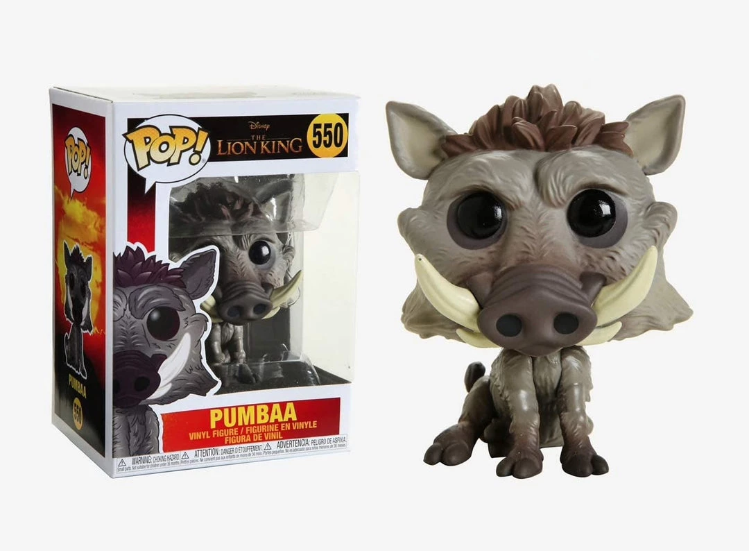 Funko Pop! Disney: Lion King Live Action- Pumbaa 6 Funko Pop! Disney: Lion King Live Action- Pumbaa