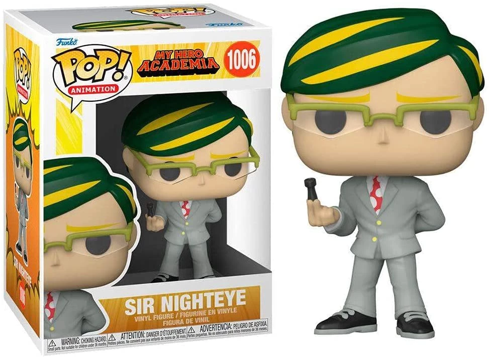 Funko POP Animation: My Hero Acadamia - Sir Nighteye Funko Pops! 3 Funko POP Animation: My Hero Acadamia - Sir Nighteye Funko Pops!