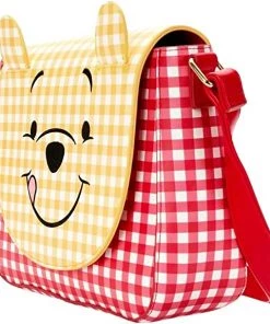Loungefly Winnie The Pooh Gingham Crossbody Bag