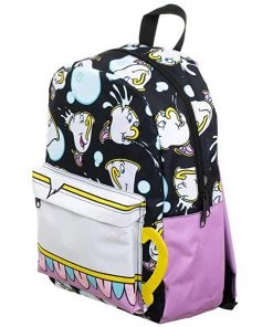 Bioworld Chip Tea Cup Beauty And The Beast Backpack