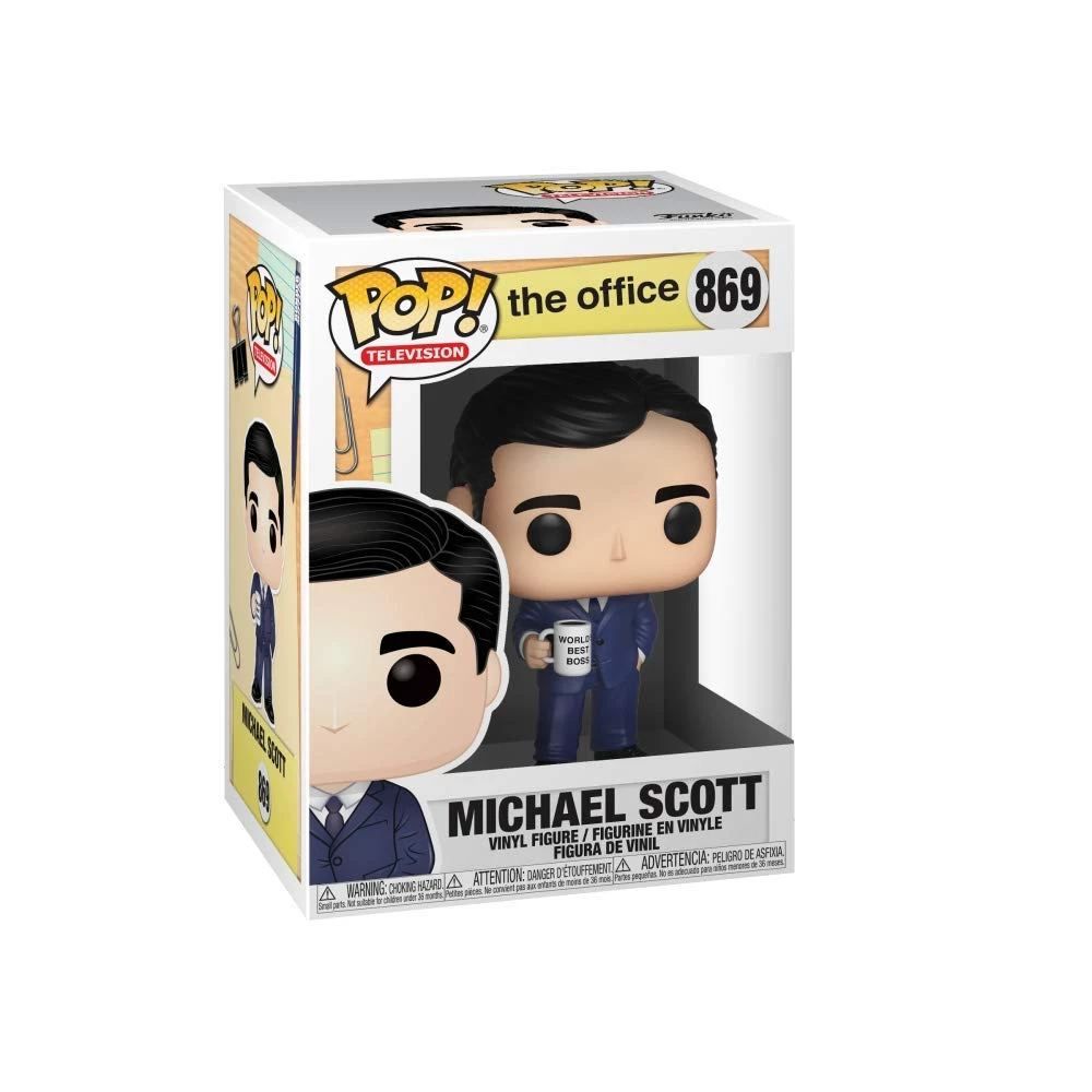 Funko The Office - Michael Scott Pop TV Vinyl Figure Funko Pops! 4 Funko The Office - Michael Scott Pop TV Vinyl Figure Funko Pops!