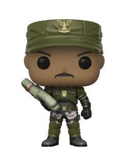 Funko Pop Games: Halo - Sergeant Johnson Collectible Figure Funko Pops!