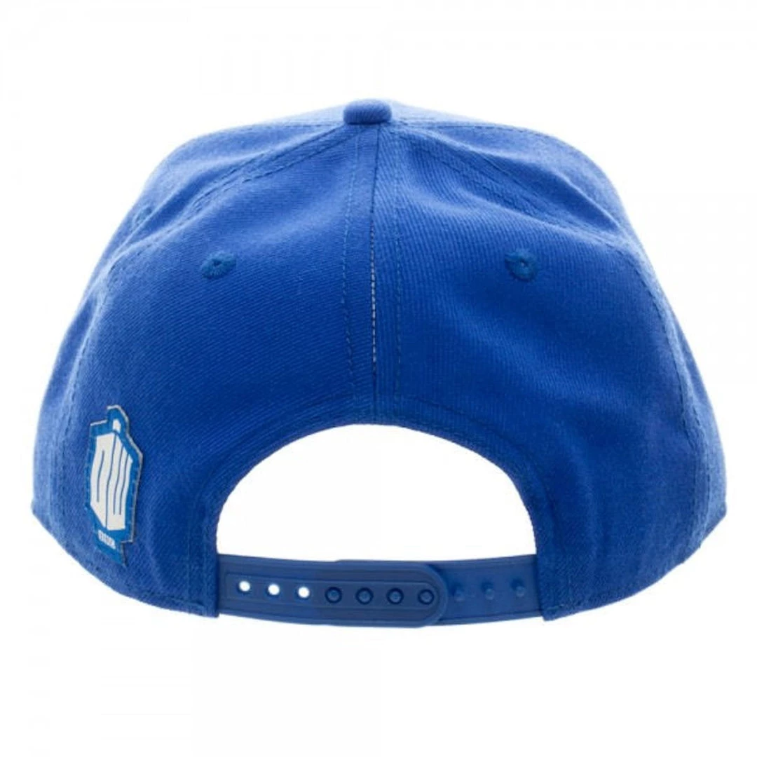 Bioworld TV Series Doctor Who Tardis Blue Snapback Hat 6 Bioworld TV Series Doctor Who Tardis Blue Snapback Hat