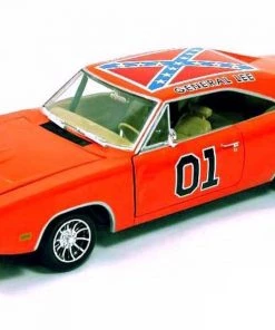 Toy Wonders Figures General Lee From The Dukes Of Hazzard 1969 Charger 1/18 Scale