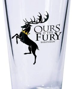 TV Series Dark Horse Deluxe Game Of Thrones Pint Glass: Baratheon Sigil