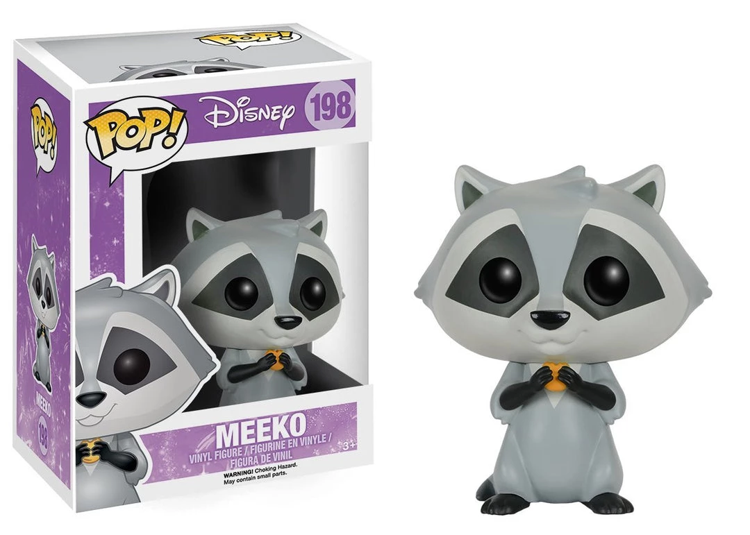 Funko POP Disney: Pocahontas - Meeko Action Figure Funko Pops! 3 Funko POP Disney: Pocahontas - Meeko Action Figure Funko Pops!
