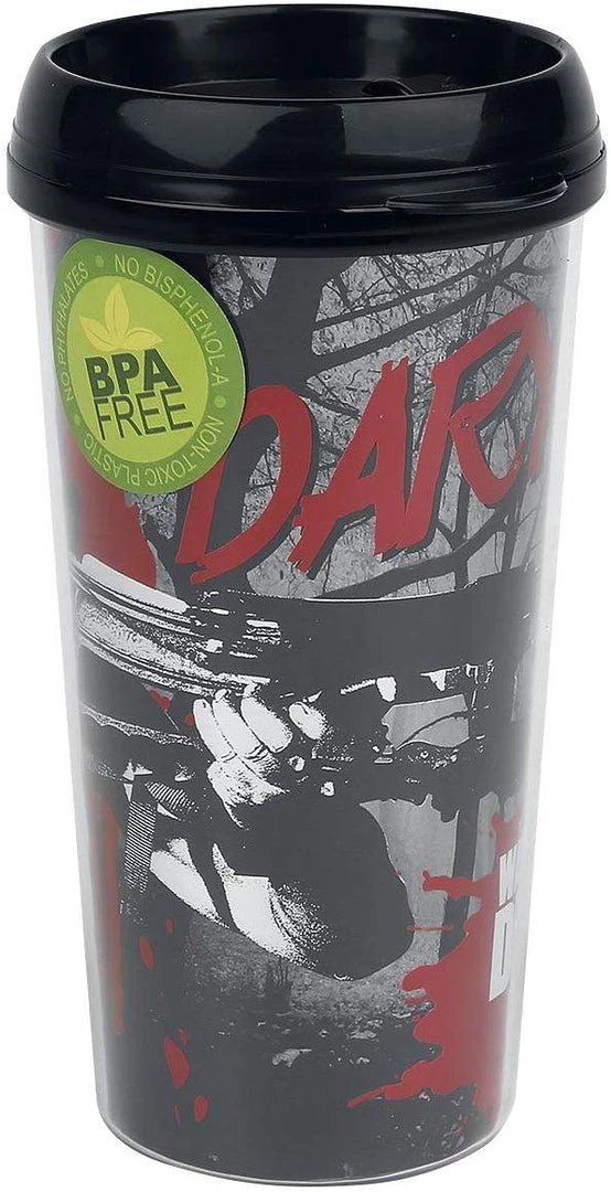 JUST FUNKY TV Series The Walking Dead Daryl Dixon Crossbow 16 Oz. Travel Mug 6 JUST FUNKY TV Series The Walking Dead Daryl Dixon Crossbow 16 Oz. Travel Mug