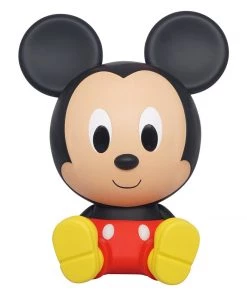 Monogram Disney Mickey Mouse Sitting PVC Figural Bank